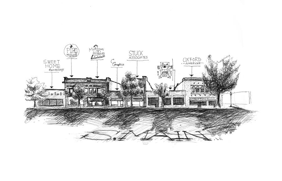 Little Rock South Main Street by Yang Luo-Branch Little Rock South Main Street by Yang Luo-Branch