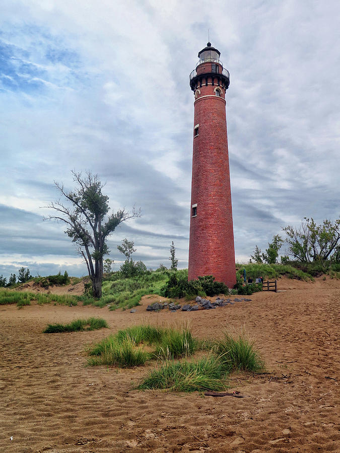 Little Sable Point Light Photograph by Dave Mills