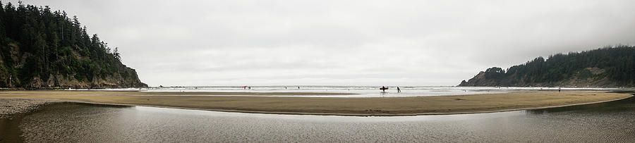 Little Sand Beach Oregon Panorama Photograph by Lawrence S Richardson Jr