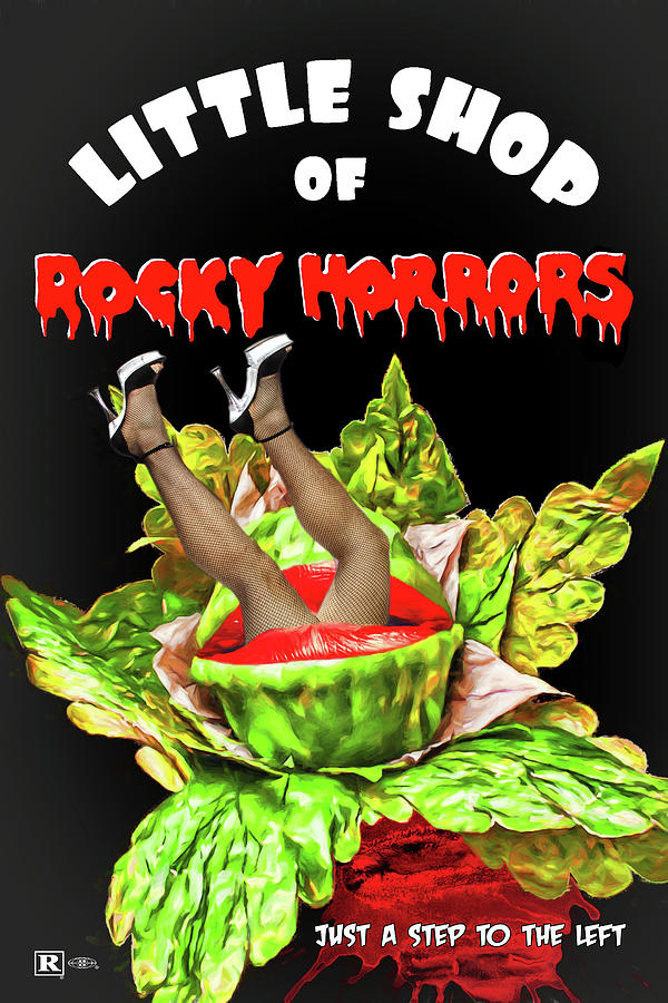 Little Shop of Rocky Horrors Mashup Digital Art by John Haldane
