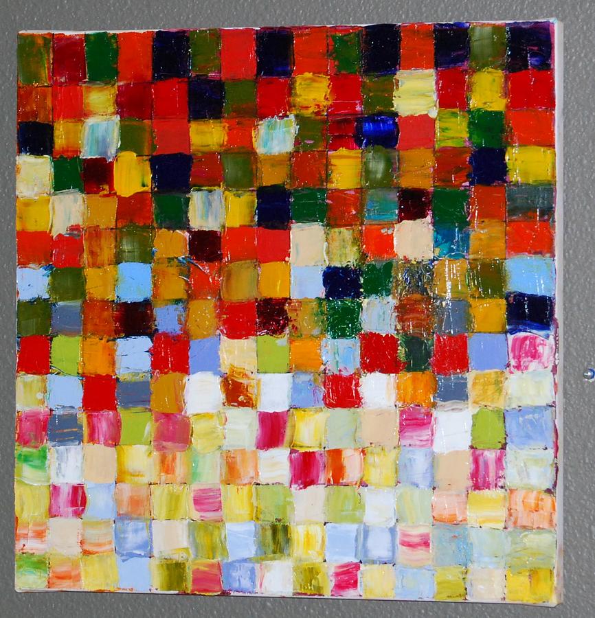 Little Squares  Painting  by Ian Fruehauf