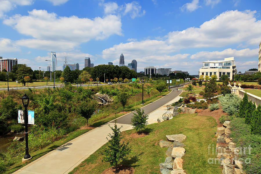 Little Sugar Creek Greenway in Charlotte Photograph by Jill Lang