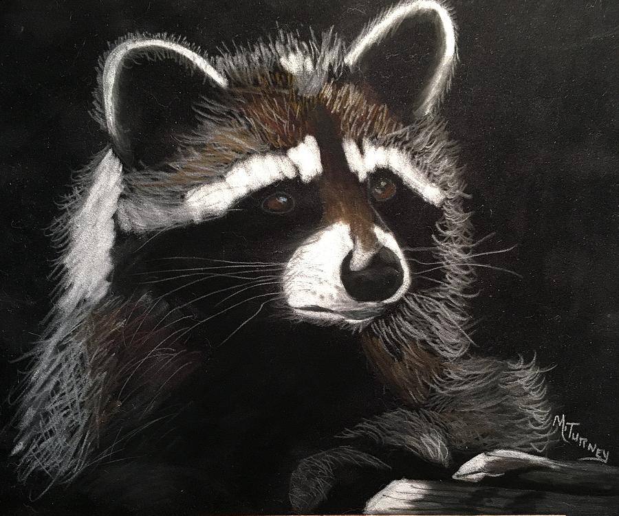 Little Thief Pastel by Michele Turney
