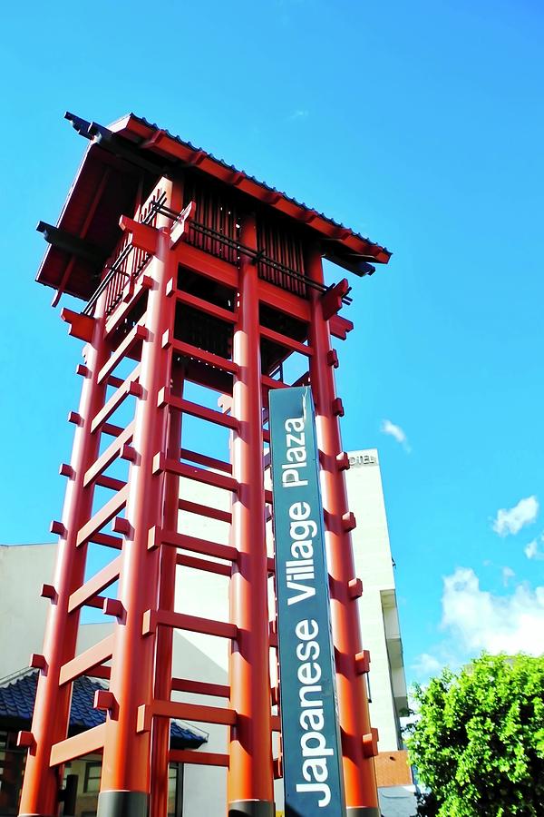 Little Tokyo Watch Tower Photograph by Kirsten Giving