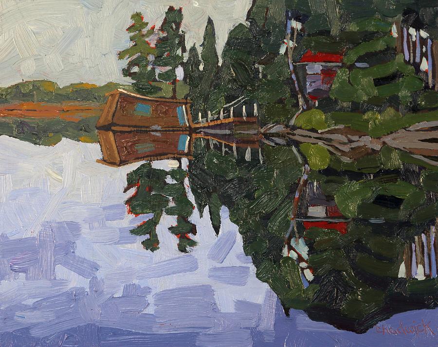 Little Wapomeo Painting by Phil Chadwick