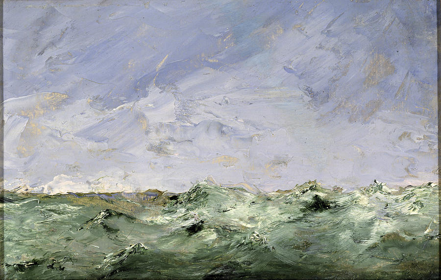 Little Water. Dalaro Painting by August Strindberg