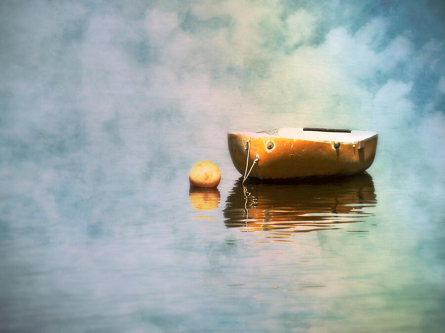 Little Yellow Boat Photograph by Micki Findlay