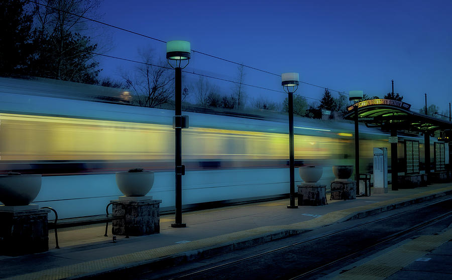 Littleton Downtown Station Photograph by Bill Wiebesiek