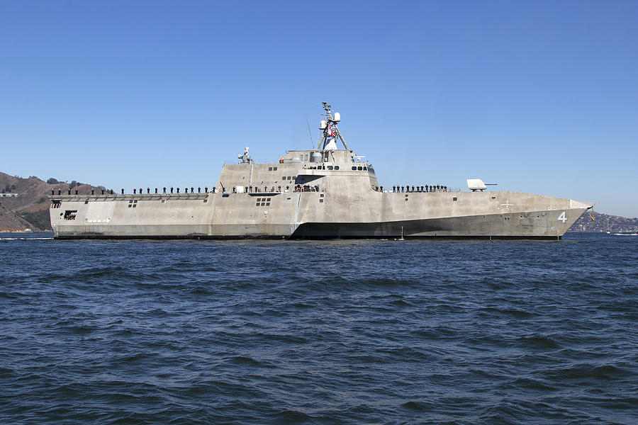Littoral combat Ship USS Coronado   Photograph by Rick Pisio