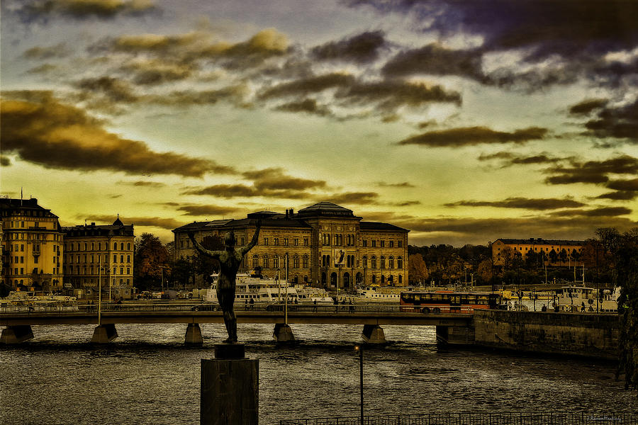 City Photograph - Live in Stockholm by Ramon Martinez