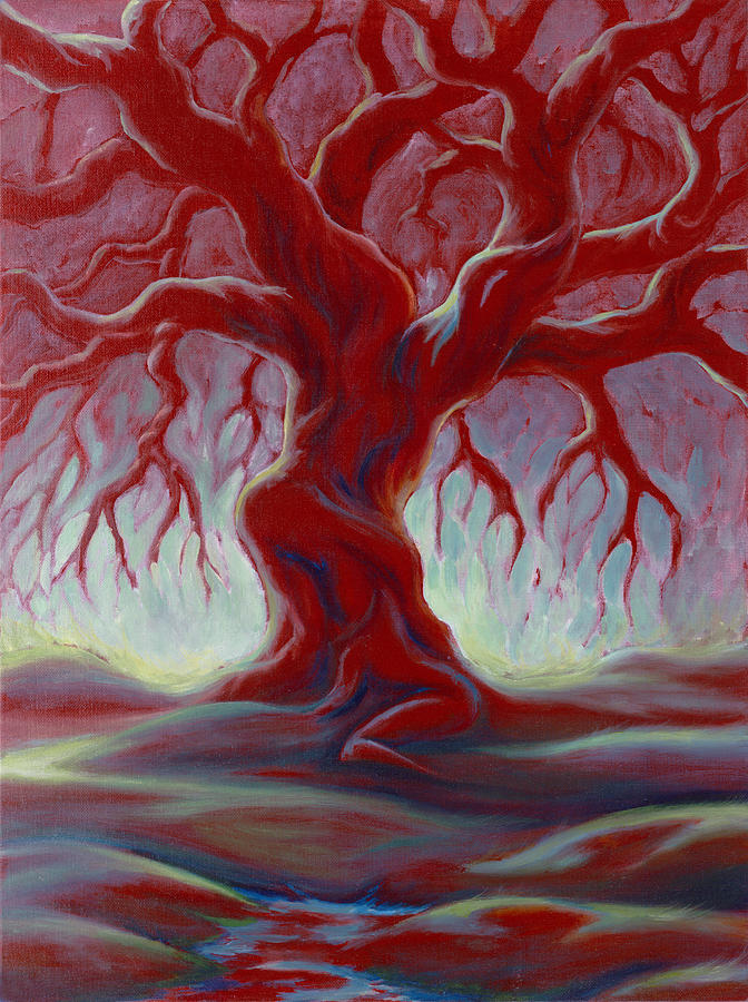Red Oak Painting - Live Oak by Jennifer McDuffie