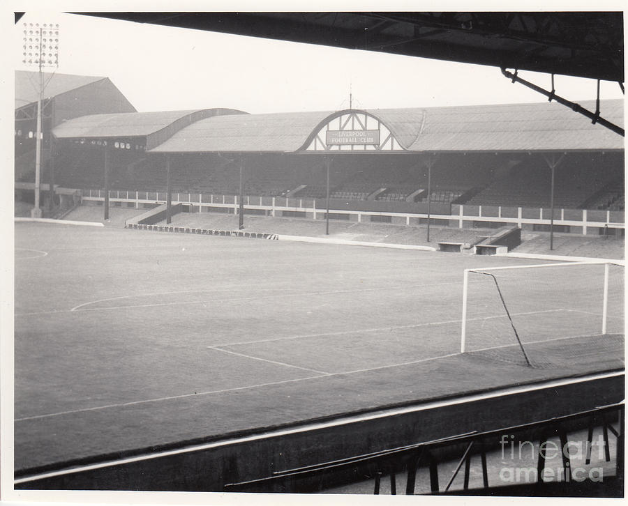 Liverpool - Anfield - Main Stand 1 - 1969 - Leitch Photograph by Legendary Football Grounds