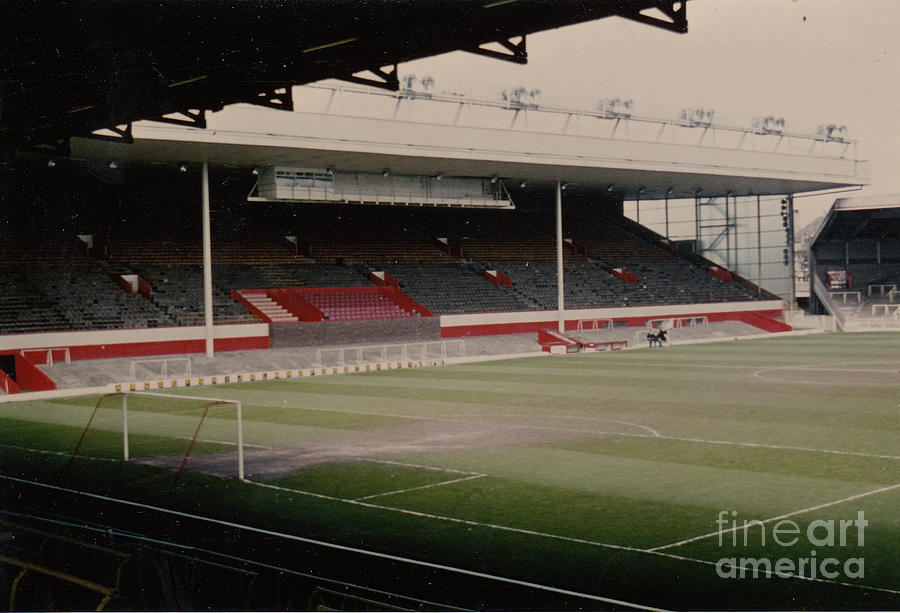 Liverpool - Anfield - Main Stand 3 - 1980s Photograph by Legendary ...