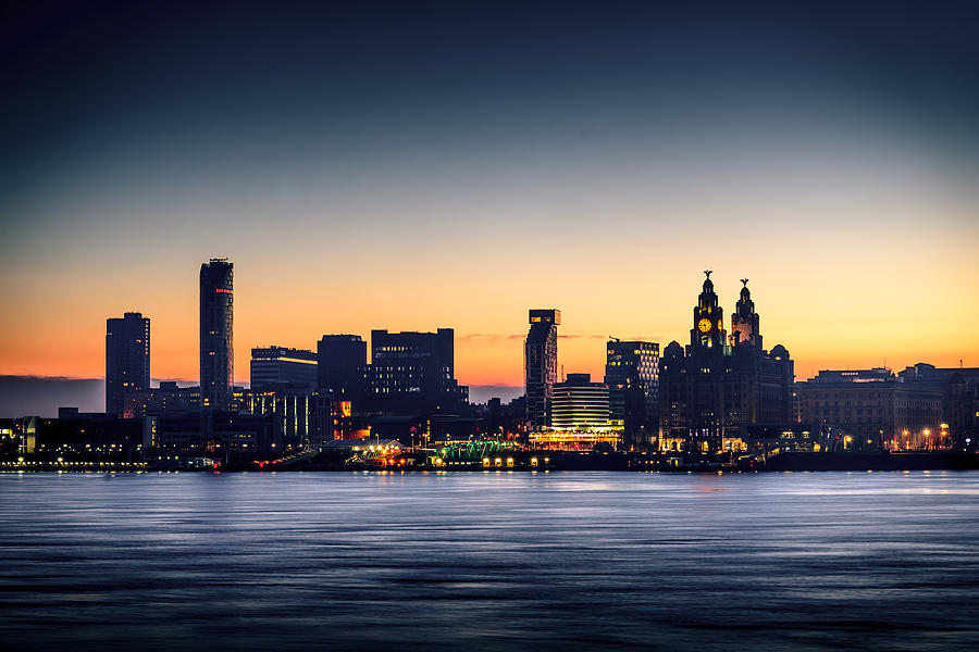 Liverpool Dawn Photograph by Peter OReilly Liverpool Dawn Photograph by Peter OReilly