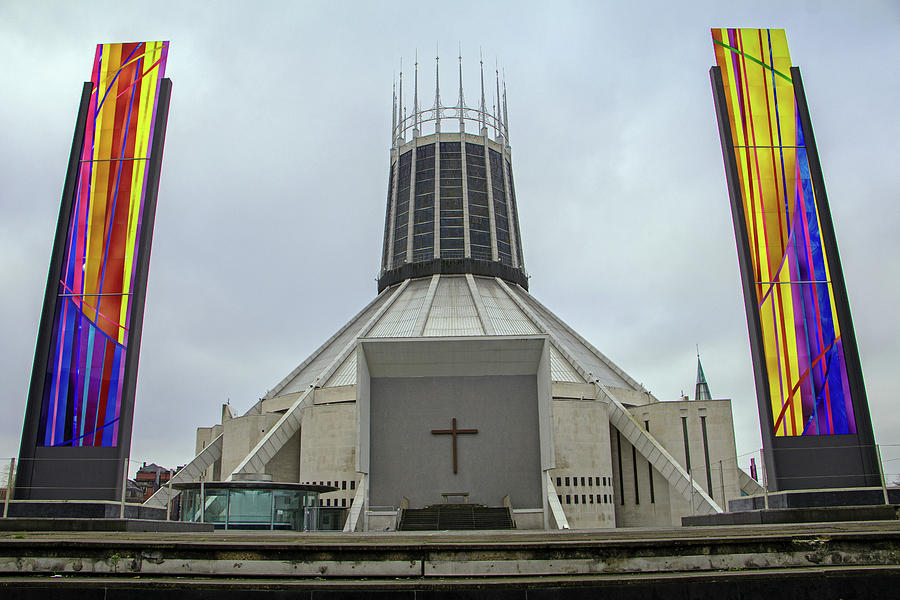 Liverpool Metropolitan Cathedral Photograph by Tony Murtagh