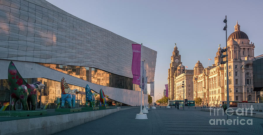 Liverpool, Old And New. Photograph by Philip Preston