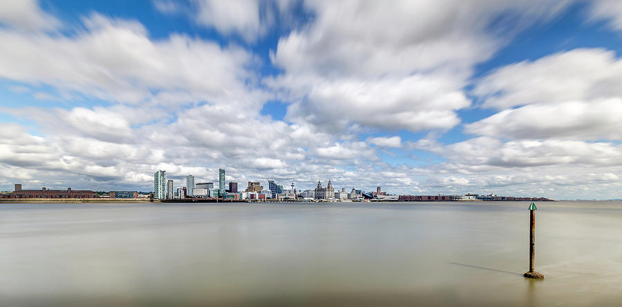 Liverpool Skyline in Summer Photograph by Georgia Clare