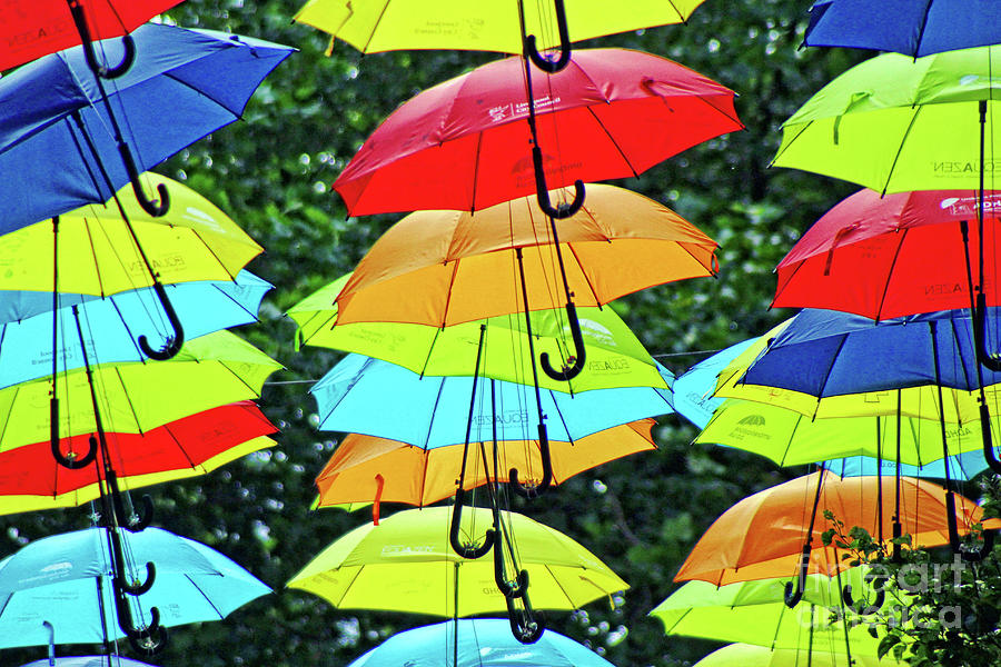 Liverpool Umbrella Project Photograph by Doc Braham