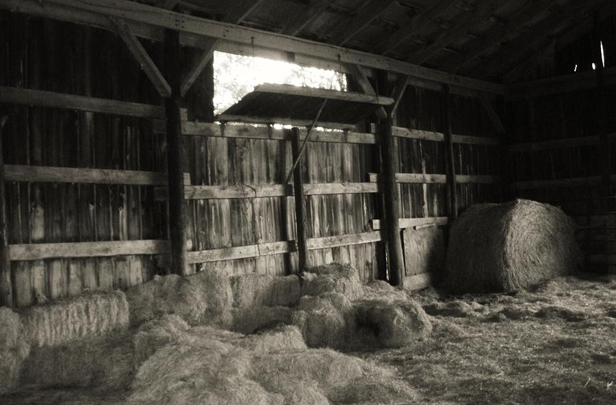 Livestock Barn in Kentucky Digital Art by Robert Habermehl
