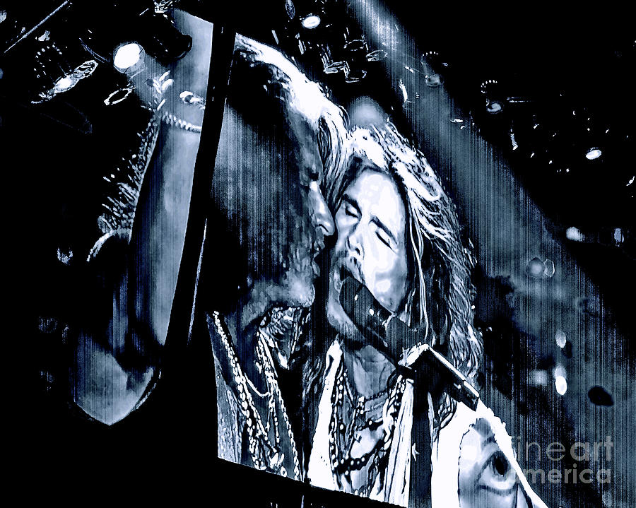 Livin On The Edge. Aerosmith Live Photograph by Tanya Filichkin
