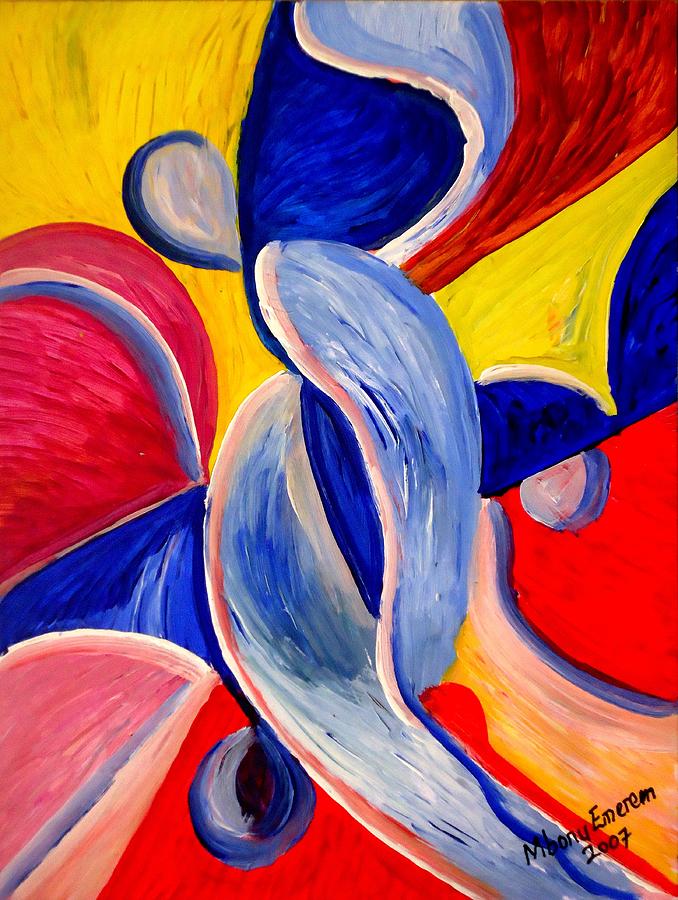 Living in Harmony where Consciousness is Transfigured #1 Painting by ...