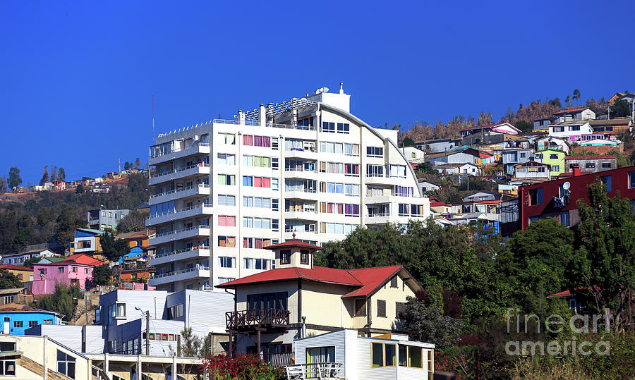 Living in Valparaiso Chile Photograph by John Rizzuto