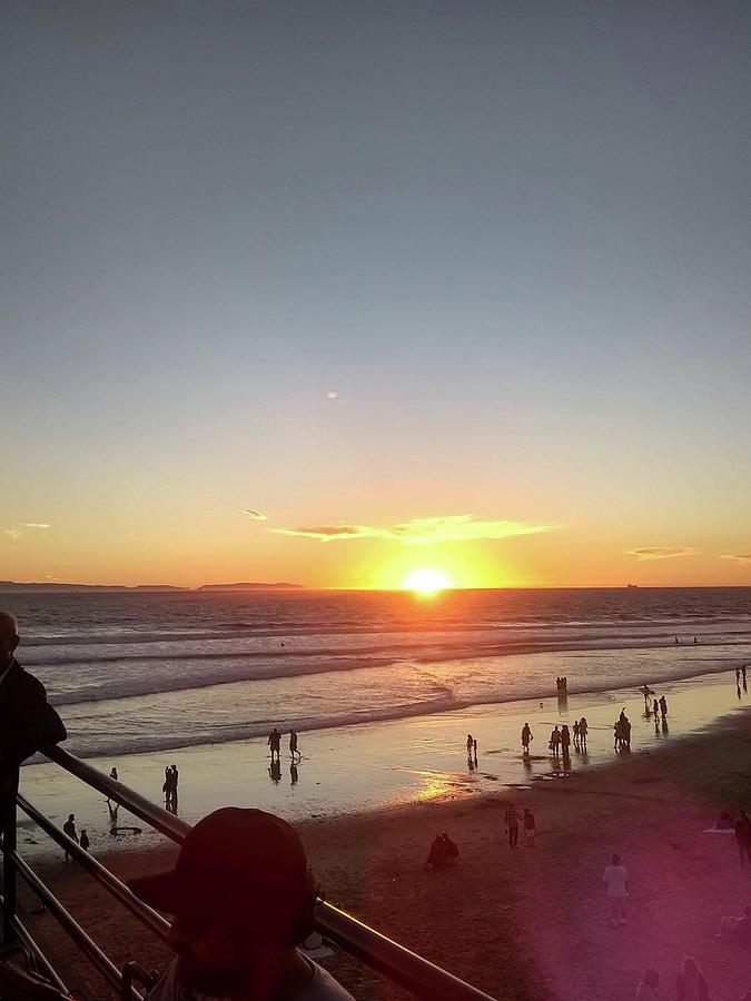 Sunset Photograph - living the Beach Dream by Aaron Martens