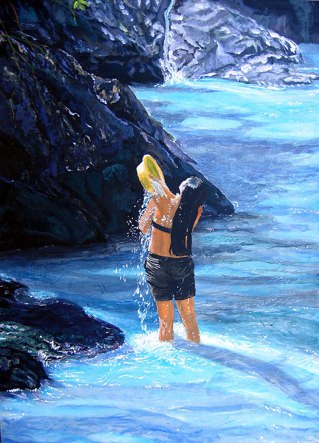 Living Waters Painting by Sarah Hornsby