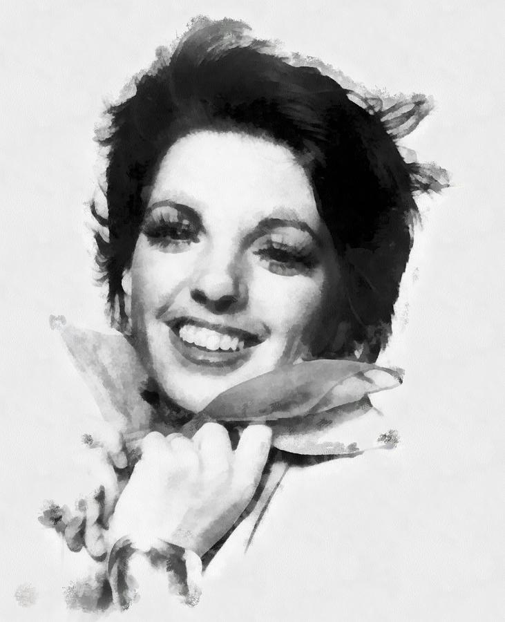 Liza Minnelli By John Springfield Painting