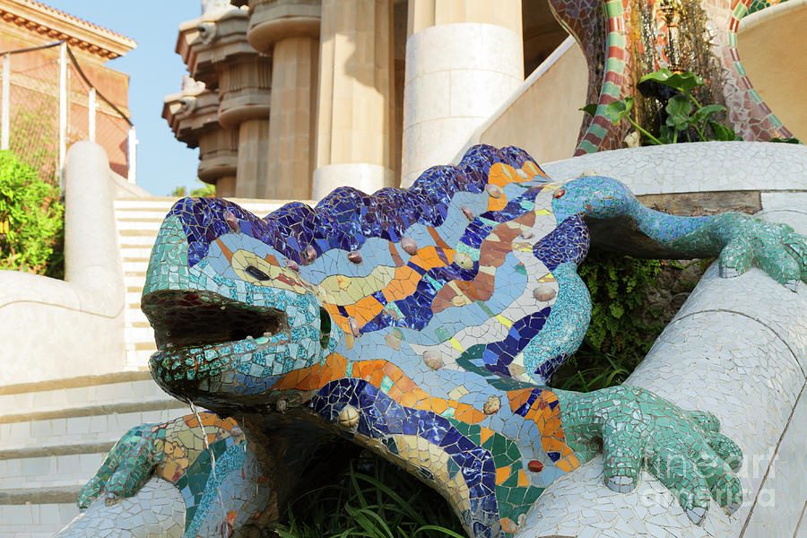 Lizard of Park Guell in Barcelona Photograph by Anastasy Yarmolovich
