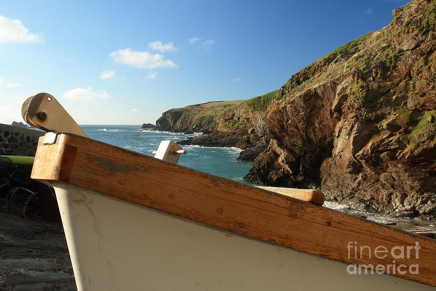 Boat Photograph - Lizard Point by Carl Whitfield