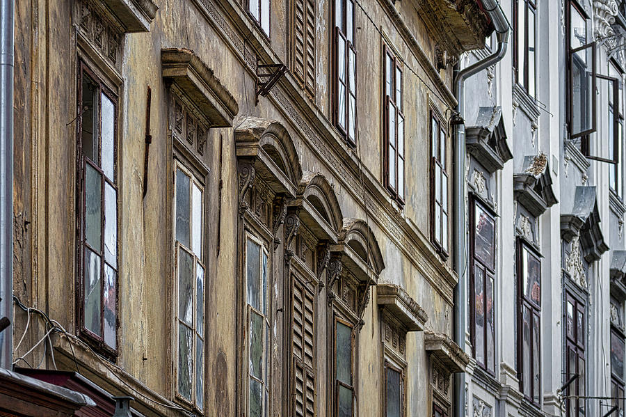 Ljubljana Windows #4 - Slovenia Photograph by Stuart Litoff