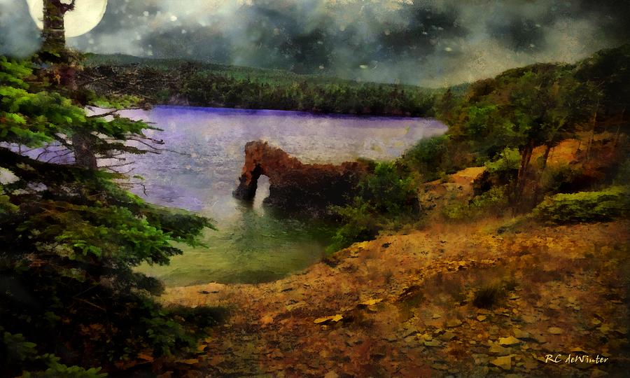 Summer Painting - Lake of Stars by RC DeWinter