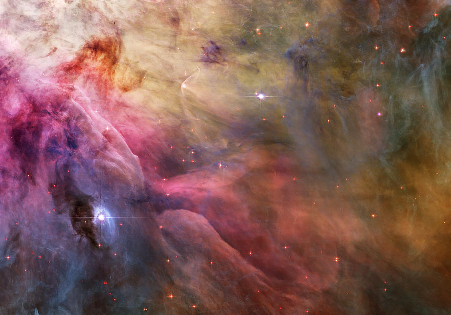 Abstract Photograph - LL Ori and the Orion Nebula by Adam Romanowicz