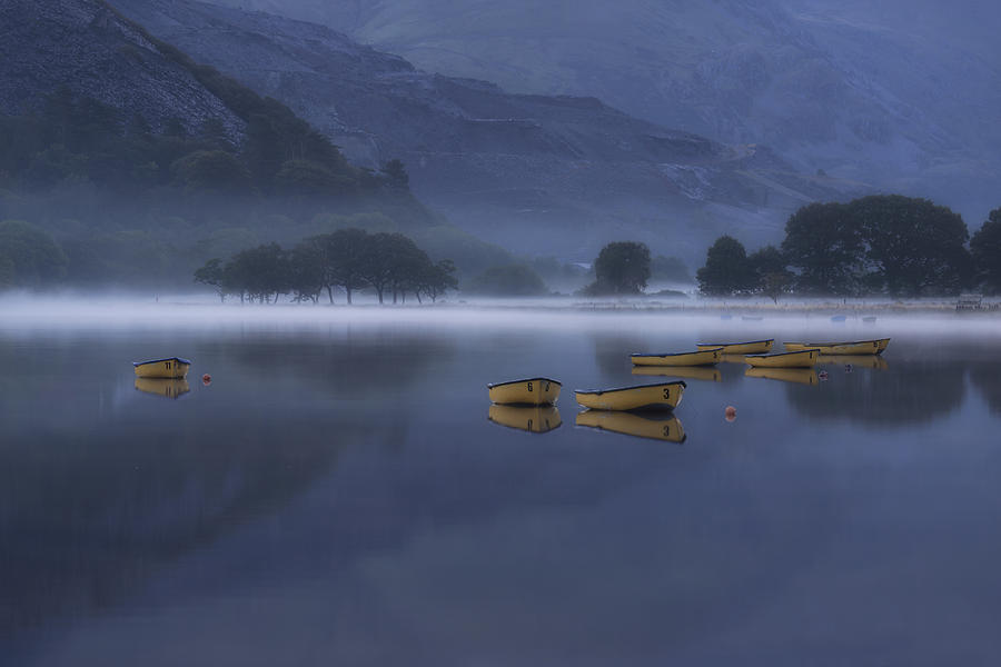 Boat Photograph - Llanberis - Wales by Joana Kruse