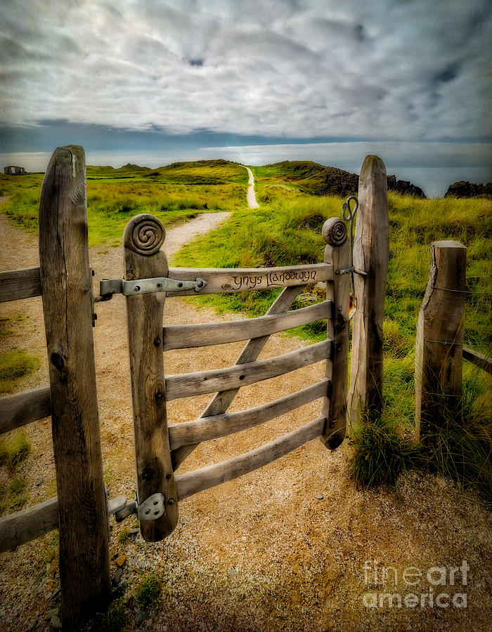 Llanddwyn Island Gate Photograph by Adrian Evans