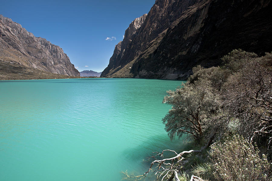 Llanganuco Lakes in Cordillera Blanca Photograph by Aivar Mikko