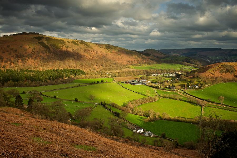 Llangollen in the evening light Photograph by Stephen Taylor