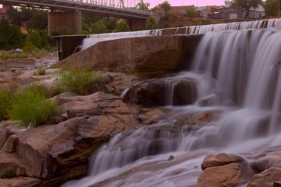 Llano river dam Photograph by James Smullins