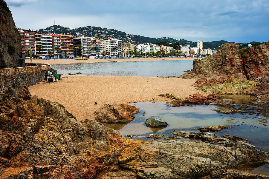 Lloret de Mar Town on Costa Brava in Spain Photograph by Artur Bogacki