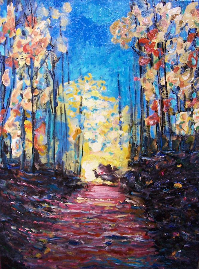 Lloyd-Demarest State Park Painting by Ray Khalife