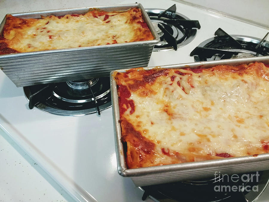 Loaf Pan Lasagna 1 Photograph by Andee Design