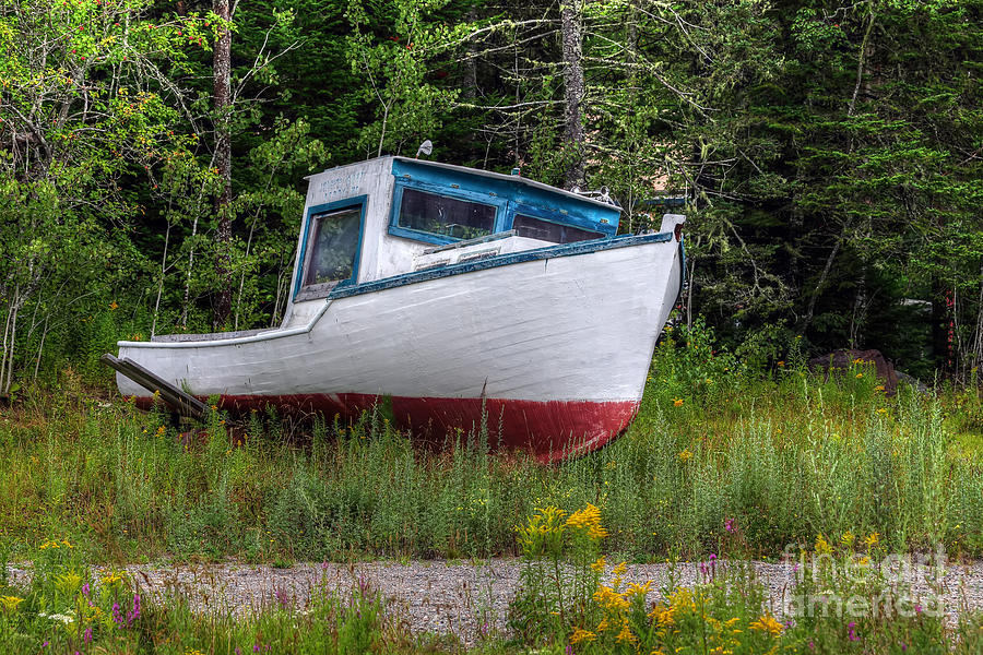 Boat Photograph - Lobster Boat 1 by Rick Mann