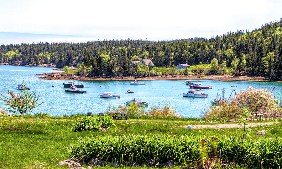 Lobster Boats by Betty Pauwels Lobster Boats by Betty Pauwels