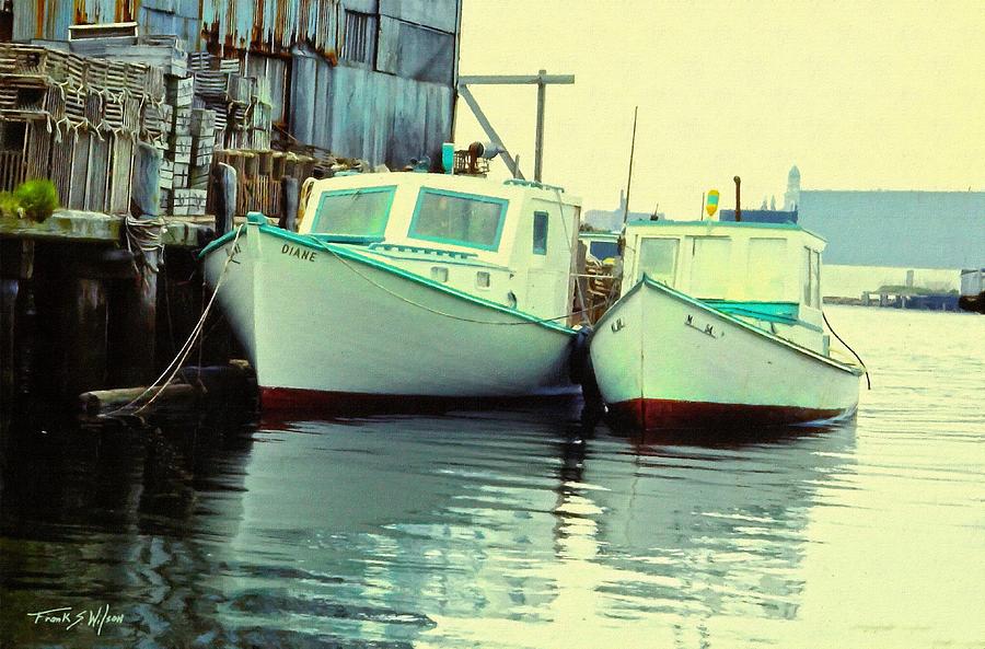 Gloucester Lobster Boats Photograph by Frank Wilson