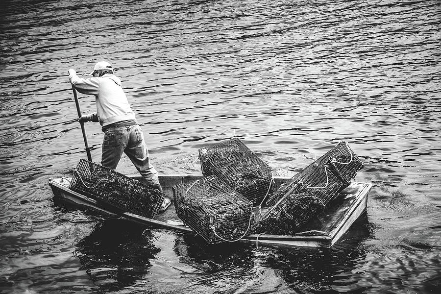 Boat Photograph - Lobster Fishing by Robert Clifford
