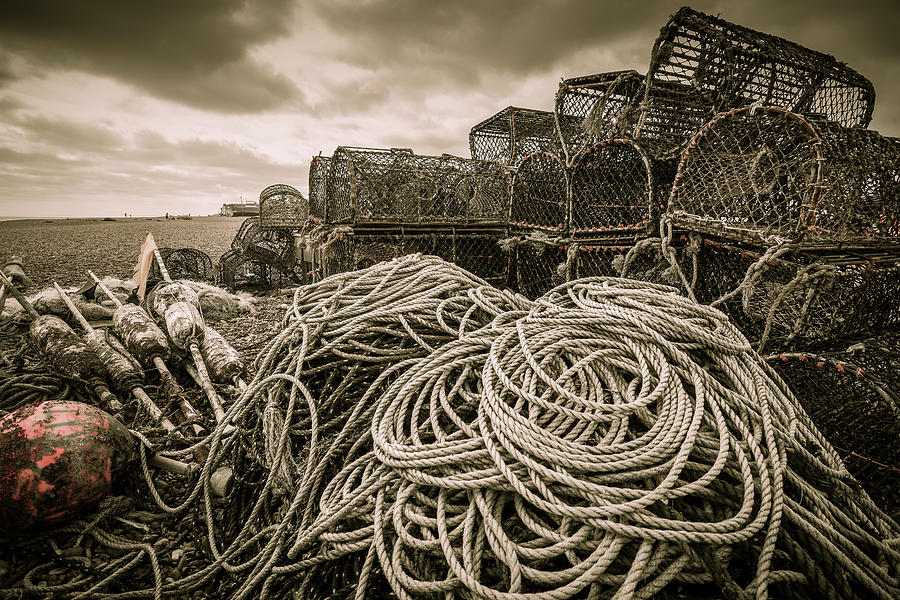 Lobster Pots and Floats Photograph by Roy Pedersen