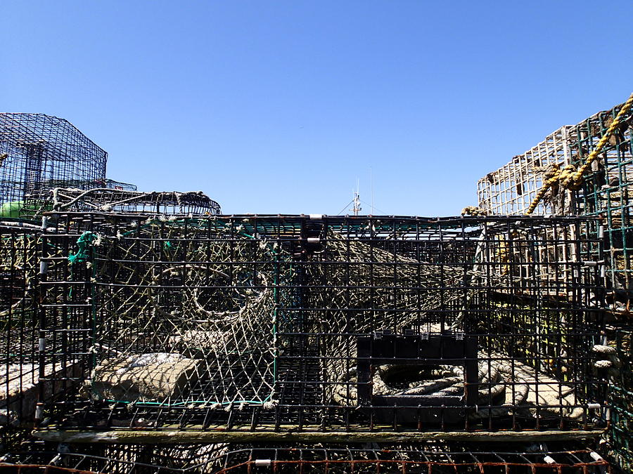 Lobster Trap1 Photograph by Robert Nickologianis