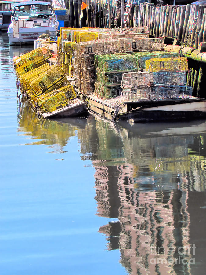 Lobster Traps Photograph