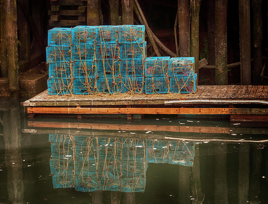 Lobster Traps Photograph by Mick Burkey